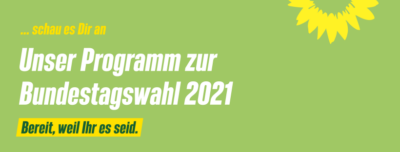 Unser Bundestagswahlprogramm